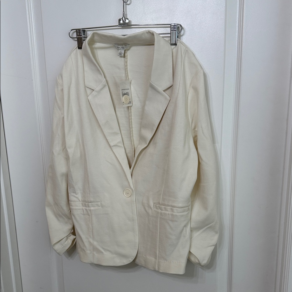 Women's Cream Blazer